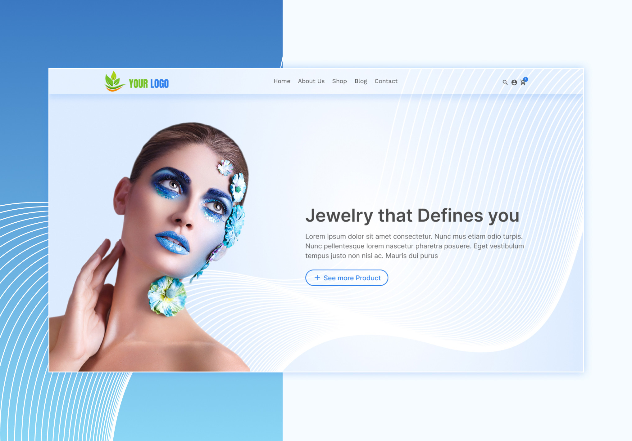 E-commerce Landing Page Design